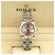Rolex Reloj Datejust de acero para mujer con esfera salmón rosa - vista 2