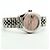 Rolex Reloj Datejust de acero para mujer con esfera salmón rosa - vista 20