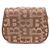 Burberry Bolsa de ombro e bolsa transversal em lona com logotipo Marrom - vista 3