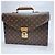 Louis Vuitton Monogram Serviette Document Bag for Unisex Brown - view 3