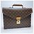 Louis Vuitton Monogram Serviette Document Bag for Unisex Brown - view 4