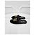 Miu Miu Pantofole in Velluto con Logo Nero - vista 5