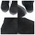 Chanel Stivali da donna in scamosciato nero e shearling con logo CC - vista 6