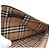 Burberry Karo-Clutch mit Lederbesatz Braun - Ansicht 14