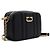 Salvatore Ferragamo Neue Gancini-Schnallen-Camera-Bag mit goldener Kettenriemen Schwarz - Ansicht 3