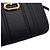 Salvatore Ferragamo Neue Gancini-Schnallen-Camera-Bag mit goldener Kettenriemen Schwarz - Ansicht 8