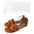 Hermès Sandali Santorini Marrone - vista 5