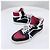 Céline Sneakers high-top in pelle rosso - vista 3