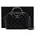 Chanel Piccola borsa tote con manico superiore e catena Nero