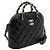 Chanel Piccola borsa tote con manico superiore e catena Nero - vista 4