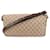 Gucci Borsa a Spalla Half Horsebit Medium Marrone - vista 3