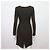 Armani Graues Wollkleid für Damen - Ansicht 4
