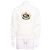 Burberry Bestickter Sweatshirt Classic Old Logo Unisex Rundhals Weiß