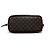 Louis Vuitton Borsa a tracolla Neverfull MM in pelle nera con monogramma Inside Out Nero - vista 7