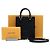 Louis Vuitton Borsa Tote Petit Sac Flan Monogram Empreinte nera - Borsa a tracolla - Borsa a tracolla Nero