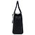 Prada Borsa Tote Quadrata Saffiano Nero - vista 8
