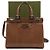 Gucci Braune Python Jumi Small Top Handle Tote Bag und Schultertasche