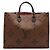 Louis Vuitton Borsa Tote OnTheGo GM Monogram Giant Canvas Nero - vista 4