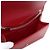 Saint Laurent Borsa Kate Classic Medium con catena argentata, a tracolla o a spalla Rosso - vista 8