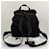 Prada Triangle Logo Nylon Rucksack Medium Schwarz  - Ansicht 16