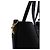 Saint Laurent Schwarzer Leder-Einkaufstote und Schultertasche - Ansicht 7