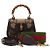 Gucci Mini Jumbo GG Bamboo Top Handle Mini Tote Bag Shoulder Bag