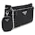 Prada Borsa a Spalla con Catena e Crossbody Nero - vista 2