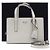 Prada Mini borsa tote spazzolata e borsa a tracolla Re-Edition