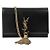 Saint Laurent Borsa a tracolla WOC Monogram Kate Chain Tassel Nera Nero