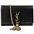 Saint Laurent Borsa a tracolla WOC Monogram Kate Chain Tassel Nera Nero - vista 2