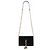 Saint Laurent Borsa a tracolla WOC Monogram Kate Chain Tassel Nera Nero - vista 4