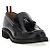 Thom Browne Mocassini con nappe in pelle di vitello lucida Microsol Nero - vista 5