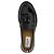 Thom Browne Mocassini con nappe in pelle di vitello lucida Microsol Nero - vista 7