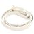 Saint Laurent Borsa Tote Uptown Small e Borsa a Spalla Bianco - vista 10