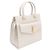 Saint Laurent Borsa Tote Uptown Small e Borsa a Spalla Bianco - vista 2