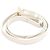 Saint Laurent Borsa Tote Uptown Small e Borsa a Spalla Bianco - vista 21