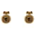 Chanel Orecchini Ribbon CC Gold Nero  - vista 1