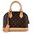 Louis Vuitton Borsa Tote Alma BB Monogram Crossbody Multicolore - vista 2