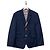 Thom Browne Giacca blazer chiusa Typewriter Blu
