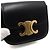 Céline Mini clutch a tracolla in pelle di vitello nera - vista 5