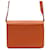 Marni Trunk Saffiano Schultertasche und Umhängetasche Orange - Ansicht 4