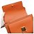 Marni Trunk Saffiano Schultertasche und Umhängetasche Orange - Ansicht 6