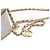 Vanity Chanel Beauty case Caviar Grigio Perla con catena dorata Marrone - vista 11