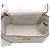 Vanity Chanel Beauty case Caviar Grigio Perla con catena dorata Marrone - vista 6