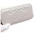Vanity Chanel Beauty case Caviar Grigio Perla con catena dorata Marrone - vista 8