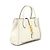 Gucci Jackie Medium Tote Bag und Schultertasche aus weißem Leder - Ansicht 3