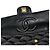 Chanel Tote Bag mit Tragegriff aus schwarzem Lackleder - Ansicht 9