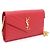 Saint Laurent Borsa a tracolla e crossbody Monogram Envelope Gold Chain Rosso - vista 2