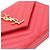 Saint Laurent Borsa a tracolla e crossbody Monogram Envelope Gold Chain Rosso - vista 6