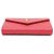 Saint Laurent Borsa a tracolla e crossbody Monogram Envelope Gold Chain Rosso - vista 7